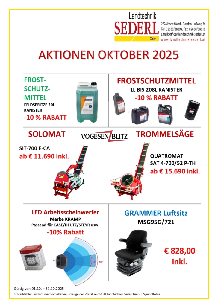 AKTION OKTOBER 2025